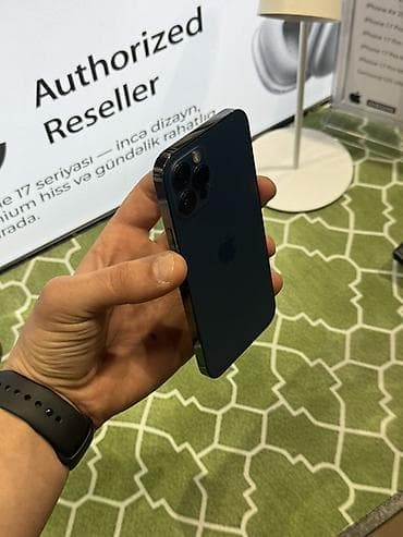 ТВ и видео: IPhone 12 Pro, 256 ГБ, Синий, Face ID — 7