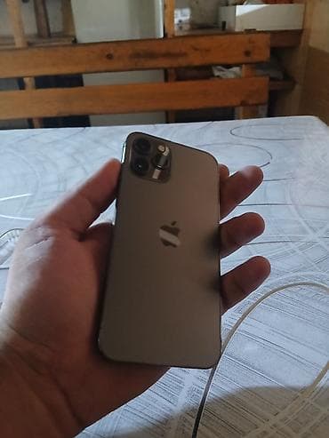 philips xenium 9@9h: IPhone 12, 128 GB, Black Titanium, Barmaq izi, Face ID — 1