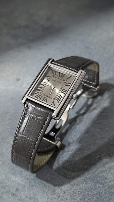 qara kemer: Qol saatı, Cartier, rəng - Qızılı — 8