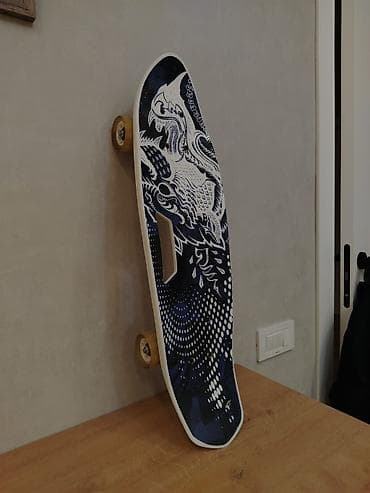 Спорт и хобби: Skateboard gövdəsi (deck) – xüsusi dizayn - Üst səth: sürüşməyə qarşı — 1