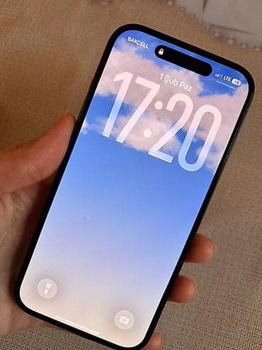 iphone 11 2ci əl: IPhone 15, 128 GB, Qara, Face ID — 2