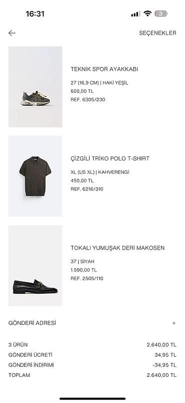 təbii dash: Zara, Ölçü: 37, rəng - Qara, İşlənmiş — 3