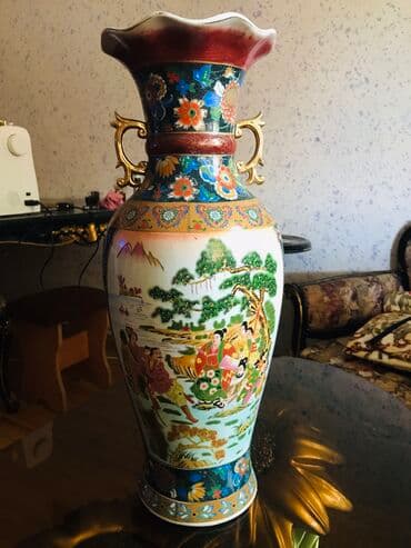 dekorativ gullər: Guldan qedimi boyukdur ev dekoru ucun saxsidandir ustunde nagillardan — 4