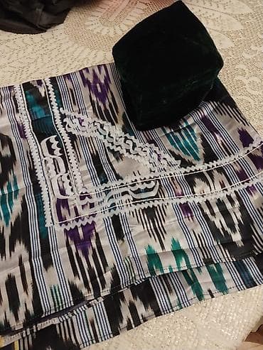 panda paltarı: Milli kişi çapanı və papaq dəsti - Parça: qalın, keyfiyyətli — 4