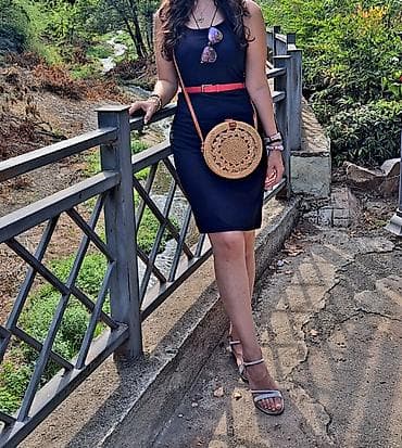 Çantalar: Стильная Ротанговая плетёная сумочка Stil və gözəl rattan çanta — 6