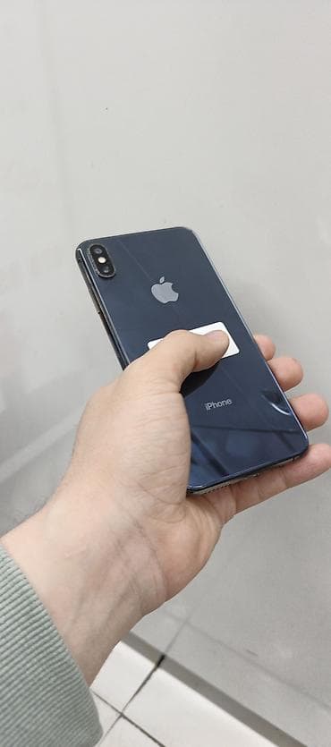 iphone xr satilir: IPhone X, 64 GB, Space Gray — 1