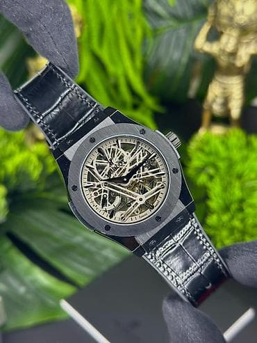 rus saati: Yeni, Qol saatı, Hublot, rəng - Qara — 2