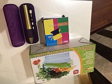 balta sapı: Məhsul dəsti: 1) Nicer Dicer Plus – çoxfunksiyalı tərəvəz/ meyvə — 2