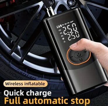 автомобильные газонаполнительные компрессорные станции: Daim yanınızda daşıya biləcəyiniz simsiz hava kompressoru – avtomobil — 3