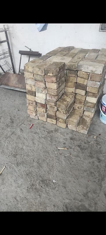 hasar setka: Kərpic daşlar - Material: bişmiş gil kərpici - Rəng: təbii qarışıq — 1