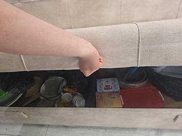 divanar: Di̇van-kravat, Açılan, Bazalı, Parça, Çatdırılma yoxdur — 3