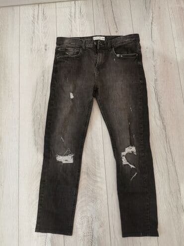 trapes şalvar: Cins şalvar, PULL&BEAR — 3