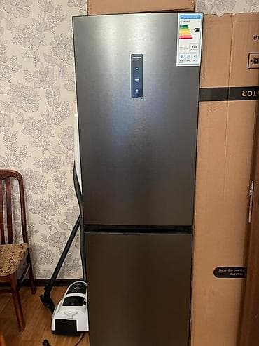 aux kondisioner inverter: 2 qapılı Taube Soyuducu Satılır, rəng - Gümüşü — 1