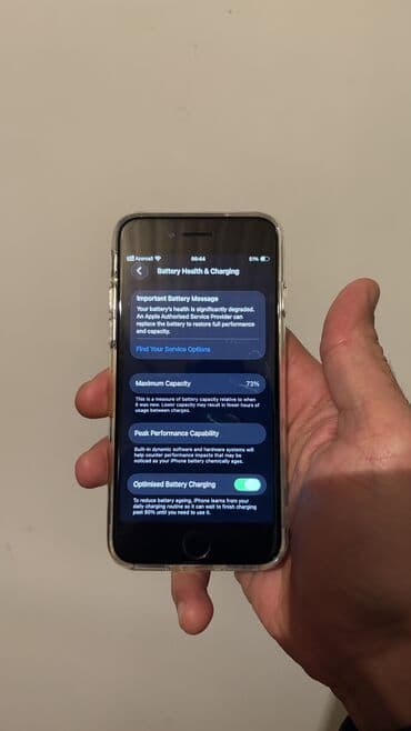 iphone se 2016: IPhone SE 2022, 64 GB, Black Titanium, Barmaq izi — 3