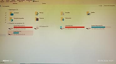 Monitorlar: LG monitor + RGB klaviatura və oyun siçanı dəsti - Monitor: LG — 3