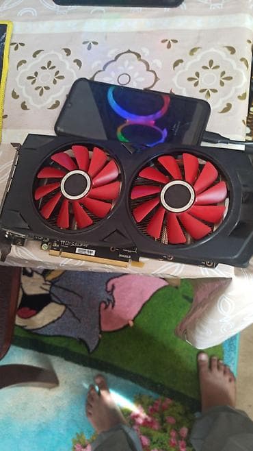 tv bu 2: XFX Radeon RX 570 4GB GDDR5 (Dual Fan) - Model: XFX RX-570P8DFD6 — 10