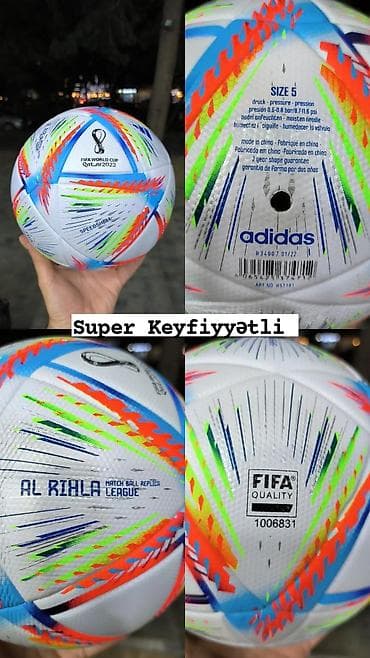 Toplar: Futbol Topu,top, dünya çempionatı topu 📍 Ünvan: Bakıxanov qəsəbəsi 🔸 — 1