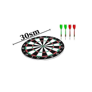 oyun pc: Dart lövhəsi. əyləncəli idman aleti. üzərində 4 eded ox var. 🪪 — 2