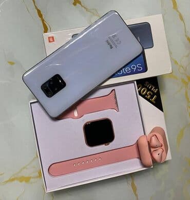 xiaomi redmi note 8 бу: Xiaomi Redmi Note 9S, 128 ГБ, цвет - Белый, 
 Отпечаток пальца — 5