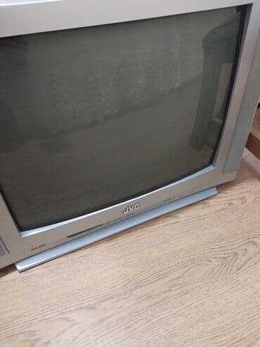JVC kineskop televizoru - Markası: JVC - Korpus rəngi: gümüşü -