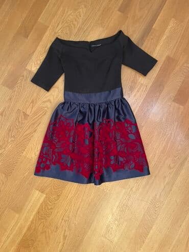 Qadın geyimləri dəsti – 4 fərqli don 1) Qara üstlü, çiyinləri açıq