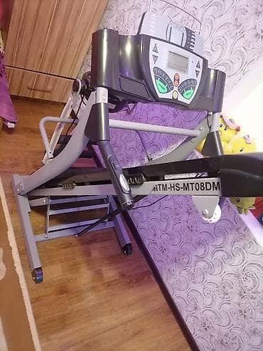 Спорт и отдых: HITUR TM-HS-MT08DM çoxfunksiyalı qaçış trenajoru - Elektrikli qaçış — 4