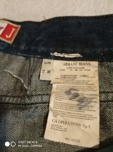 şalvar cins: Original Armani jeans — 7
