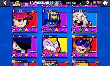 Digər: Brawl Stars hesabı – yüksək səviyyəli, zəngin kontentli profil - — 9