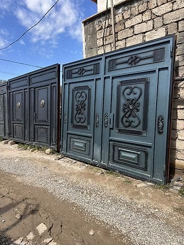 giriş qapısı: Hər növ Dəmir işləri Darvazaların seyf qapıların yerində təmir — 4