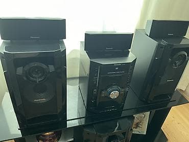 dinleme cihazı: Panasonic ev audio sistemi – güclü səsli mini Hi‑Fi komplekti — 3