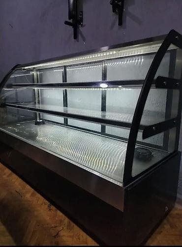 Vitrin soyuducu – 2 metr - Qiymət: 450 AZN - Təcili satılır - Tam