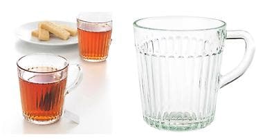 caydanlar: Fincanlar, Şüşə, 1 əd, 250 ml — 1