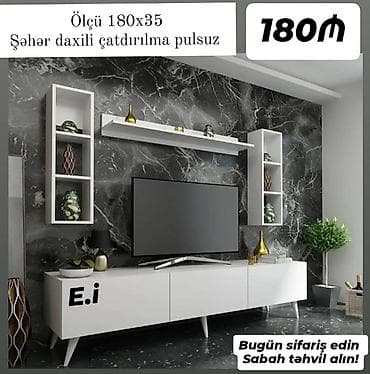 TV stend Yep yeni model 180 azn rəng seçimi var çatdırılma var