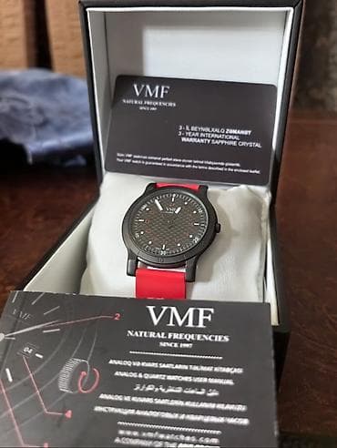 saatla: İşlənmiş, Qol saatı, VMF, rəng - Qara — 3