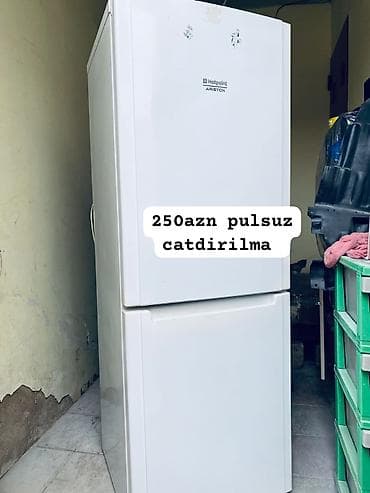 samovar satisi: 2 qapılı Hotpoint Ariston Soyuducu Satılır, rəng - Ağ — 1