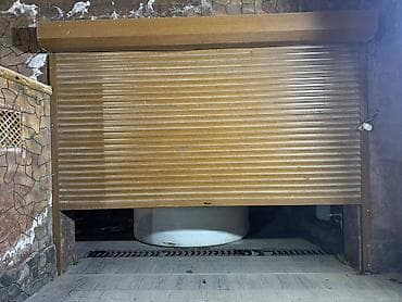 Taxta teksturalı metal jalüz qapı (roll-up) - Növ: Jalüz tipli