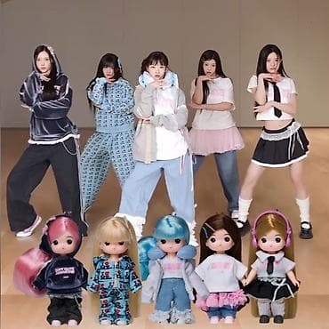 oyuncaq kuklalar: Məhsul: ILLIT – “NOT CUTE ANYMORE” temalı Little Mimi mini kukla və — 3