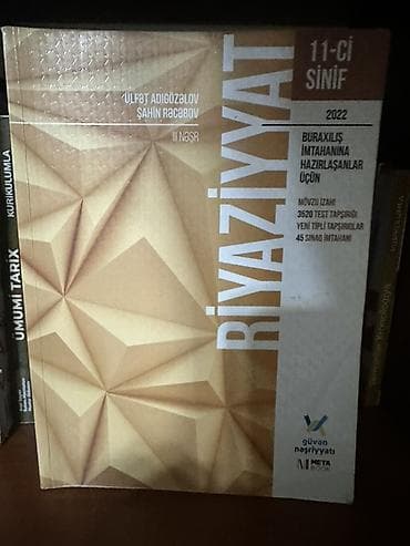 testlər 5 ci sinif: Məktəb və abituriyent hazırlığı üçün dərs vəsaitləri və test topluları — 9