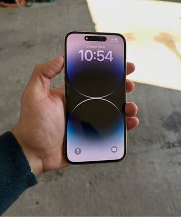 ikinci əl iphone 14 pro max: IPhone 14 Pro Max, 128 GB, Gümüşü, Face ID — 5