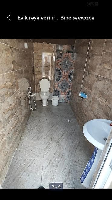 Həyət evi alıram: Bina sovxozda kirayə üçün 1 otaqlı həyət evi. Plan və təchizat: - — 3