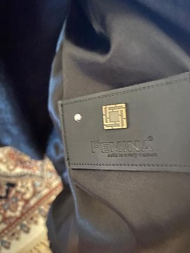 dest geyimler: Femina qadın kürkü - Brend: FEMINA (daxili etiketli) - Rəng: tünd — 2
