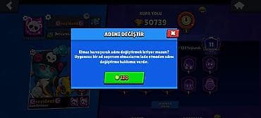 piere cardin: Brawl Stars oyun hesabı - Kupa sayı: 50,739 - Prestij: 11 - — 3