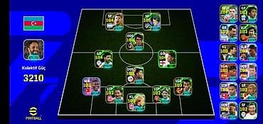 EFootball hesabı – güclü komanda və zəngin kart kolleksiyası - Oyun — 1