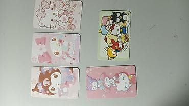 hello kitty oyuncaq: Sanrio temalı dekorativ kart seti -YANINDA BOL HƏDİYYƏLƏR ƏLİMDƏN — 2