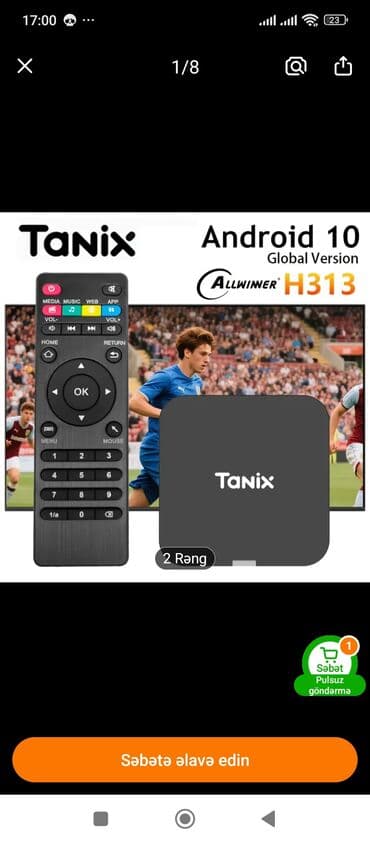 Mətbəx texnikası: Yeni Smart TV boks TV box 4 GB / 32 GB, Android, Ünvandan götürmə — 1