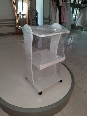 yeni qapilar: Etejerka Daşıyıcı Aparat qoymaq üçün Kosmetoloji daşıyıcı Polkalı — 2