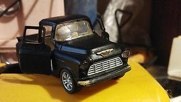 Velosiped aksesuarları: Qara rəngli metal miniatür pikap modeli - Klassik üslubda pikap — 2