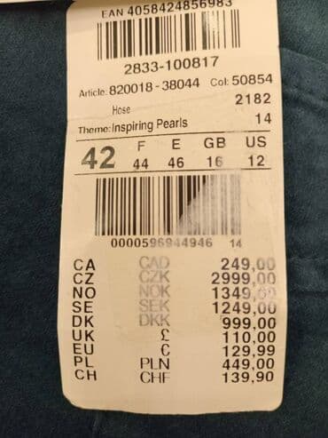 qaqa şalvarı: Şalvar, L — 3