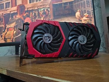 Masaüstü kompüterlər və komponentlər: Videokart MSI GeForce GTX 1080 Ti, 12 GB, İşlənmiş — 1