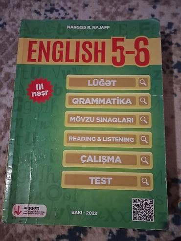 5 qepik: İngilis dili 5-ci sinif, 2022 il — 1
